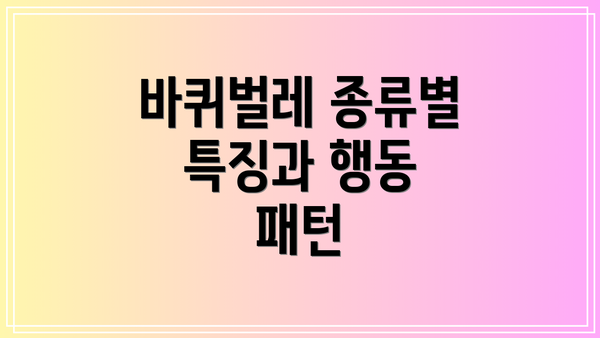 바퀴벌레 종류별 특징과 행동 패턴